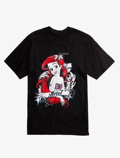 little mermaid tattoo shirt little mermaid tattoo shirt